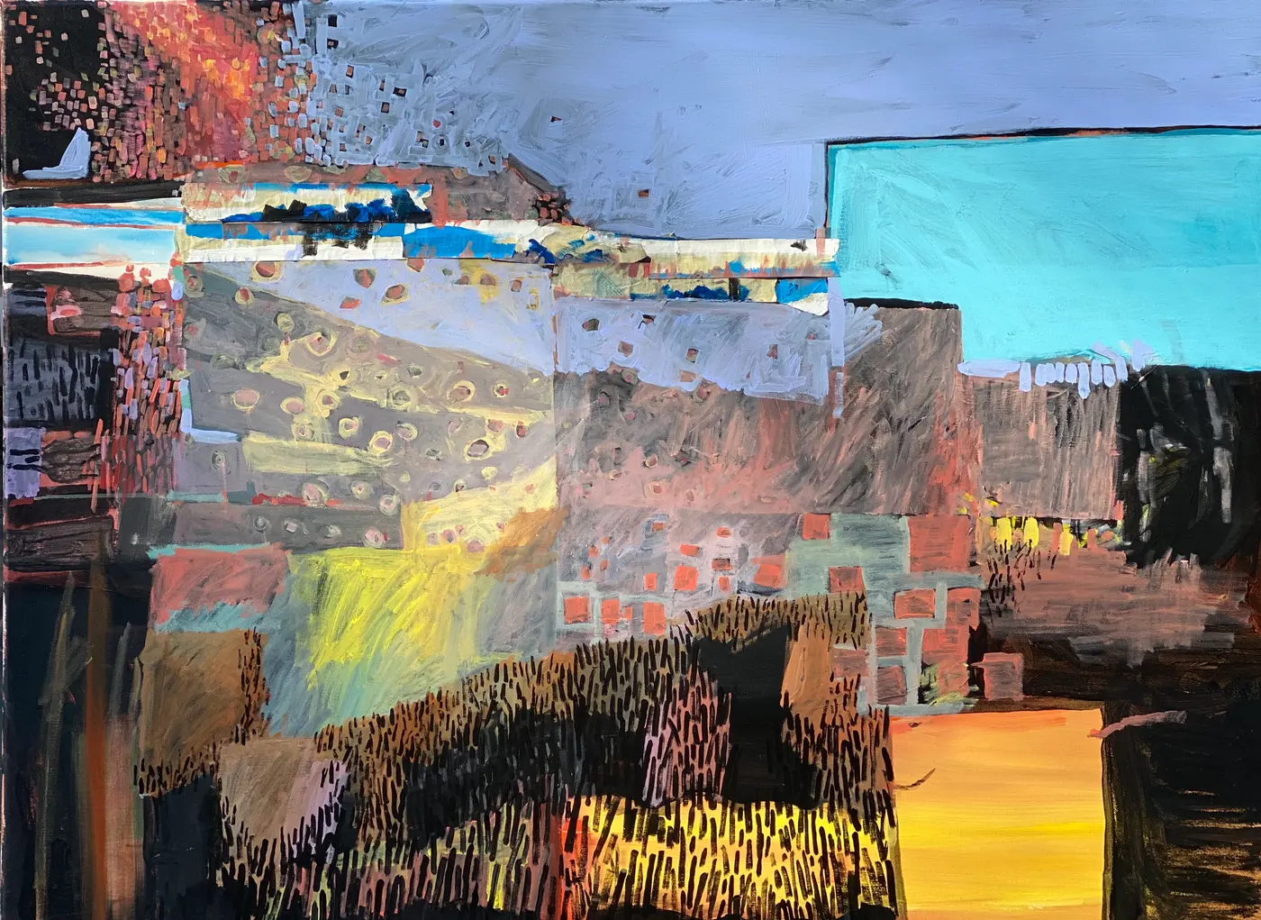 Painting by Michael Beckner