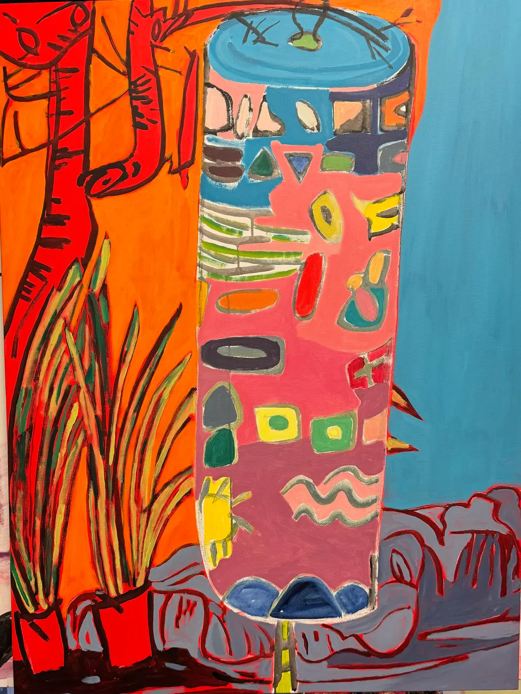 Painting by Michael Beckner