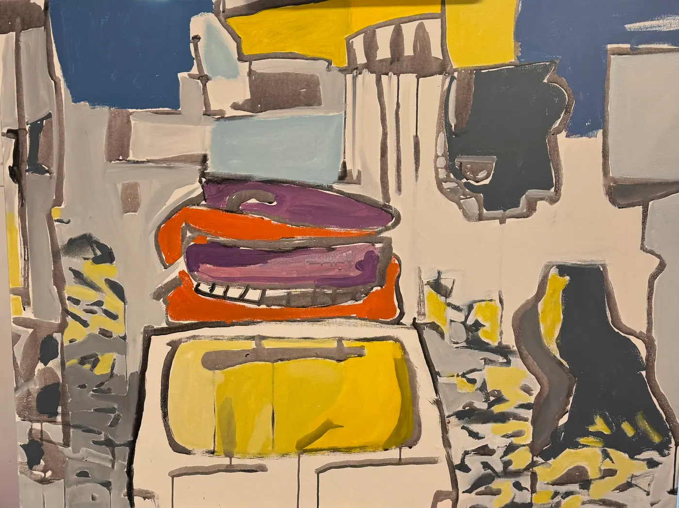 Painting by Michael Beckner