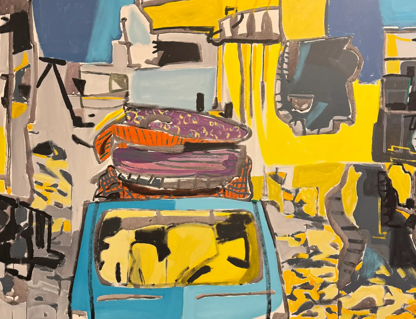 Painting by Michael Beckner