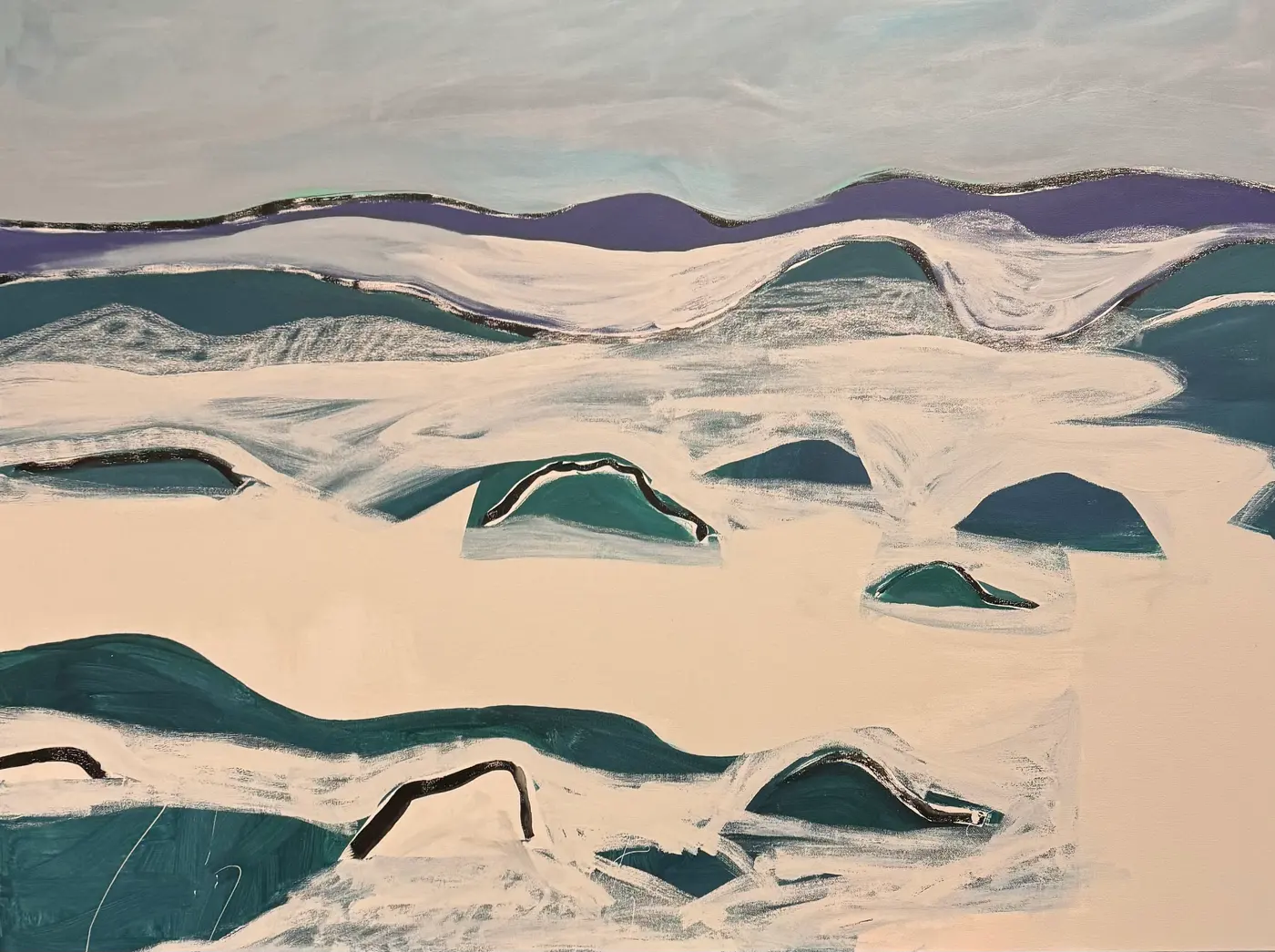 Painting by Michael Beckner