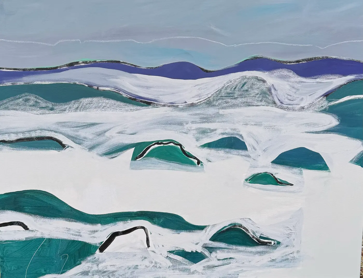 Painting by Michael Beckner