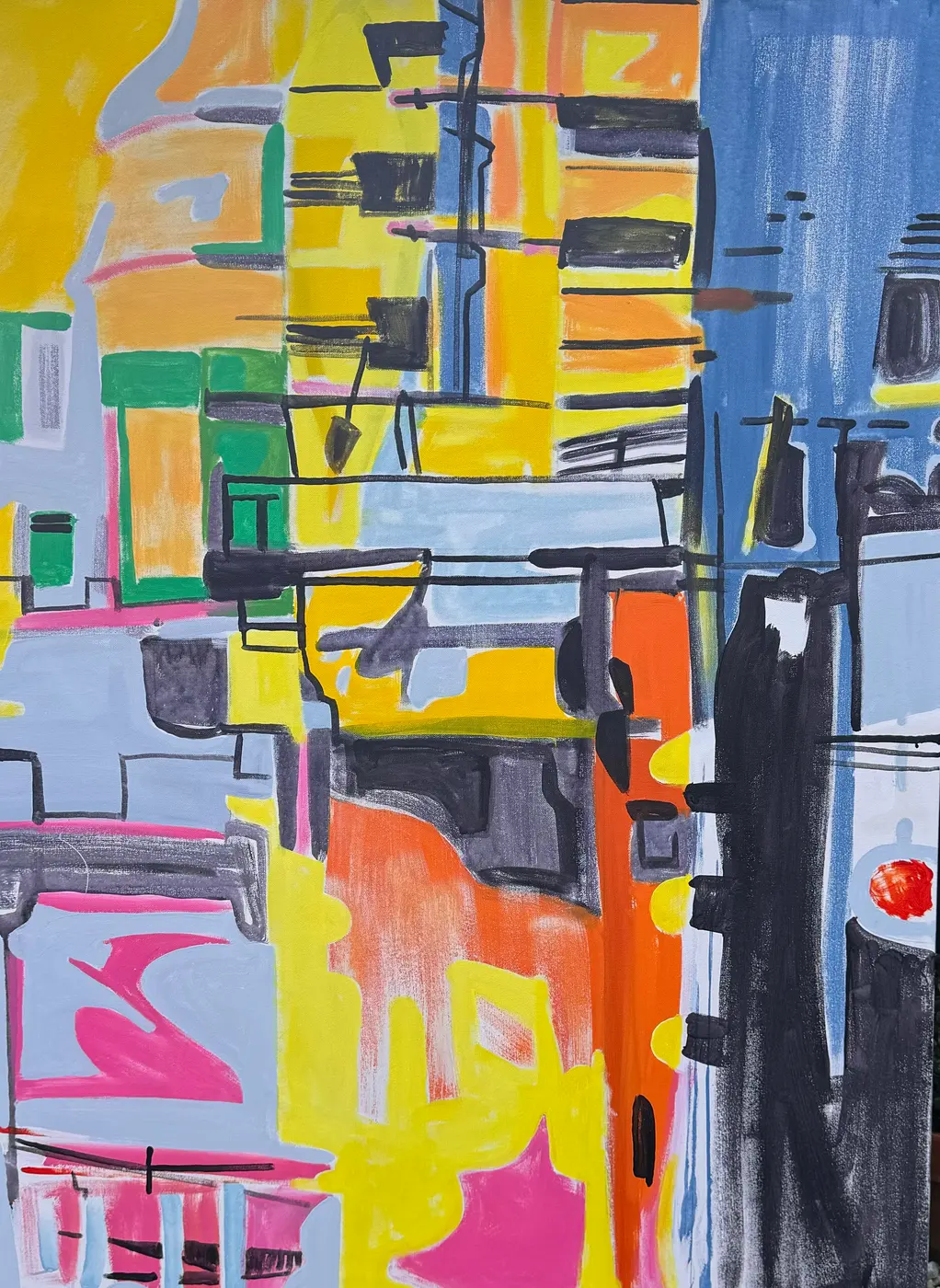 Painting by Michael Beckner