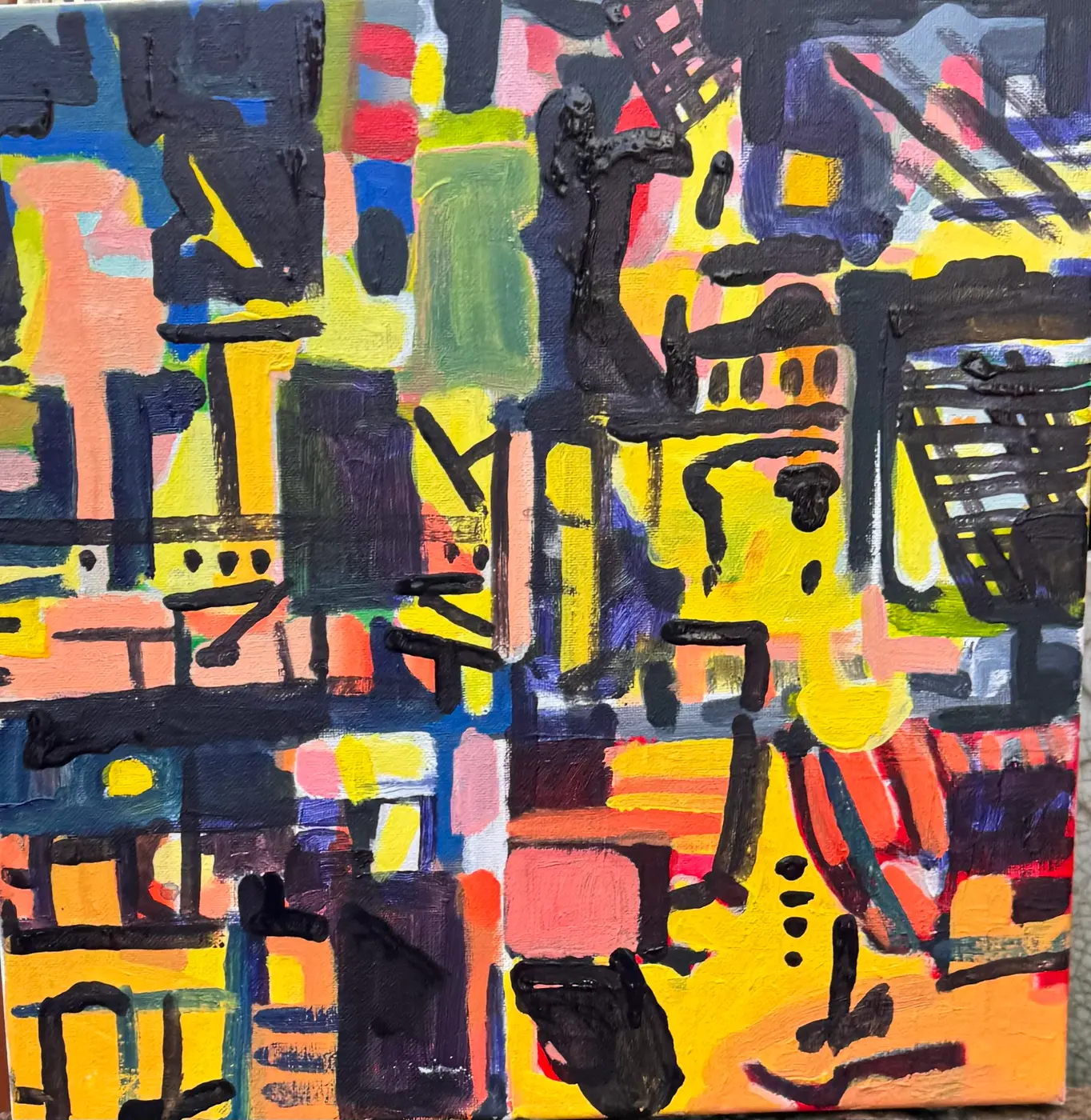 Painting by Michael Beckner