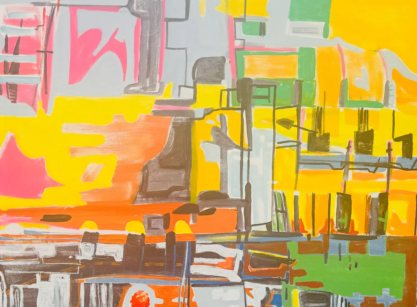 Painting by Michael Beckner