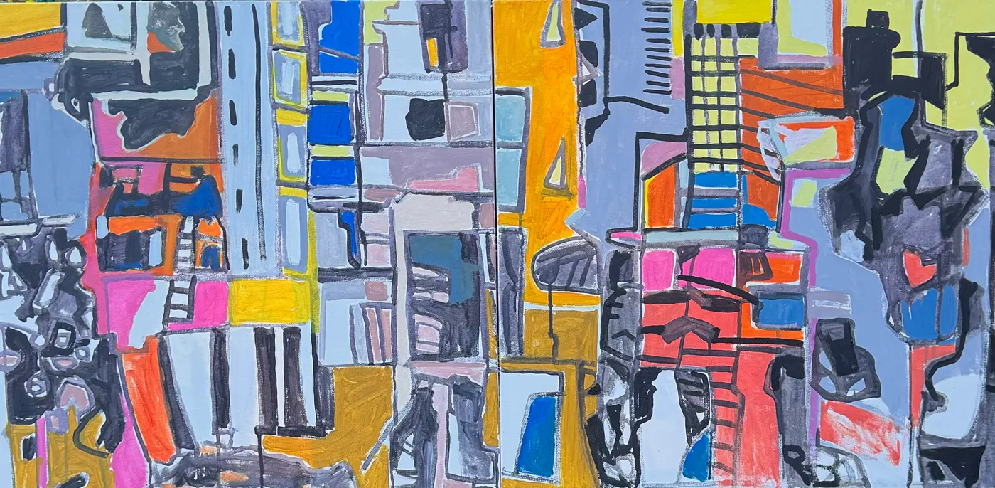 Painting by Michael Beckner