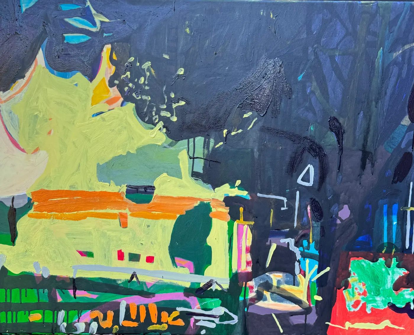 Painting by Michael Beckner
