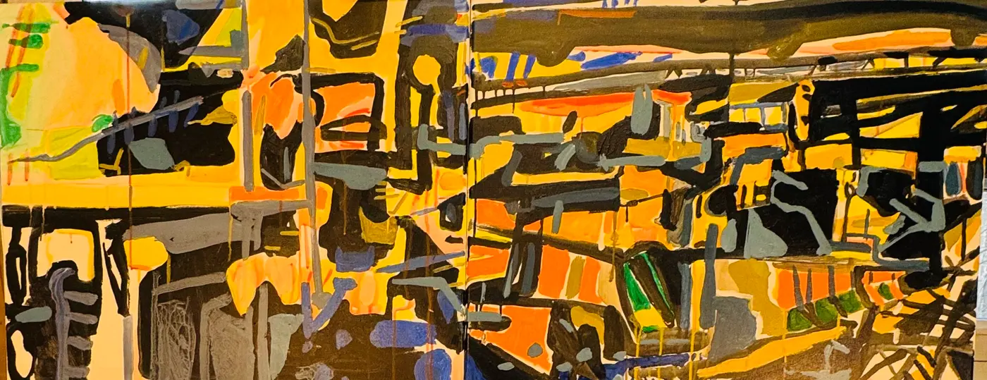 Painting by Michael Beckner