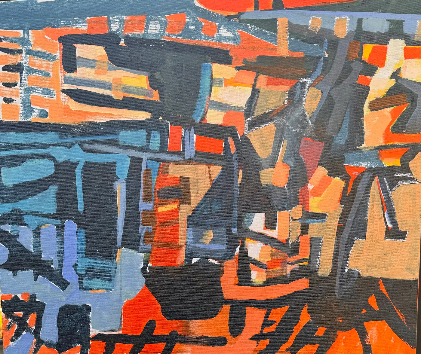 Painting by Michael Beckner