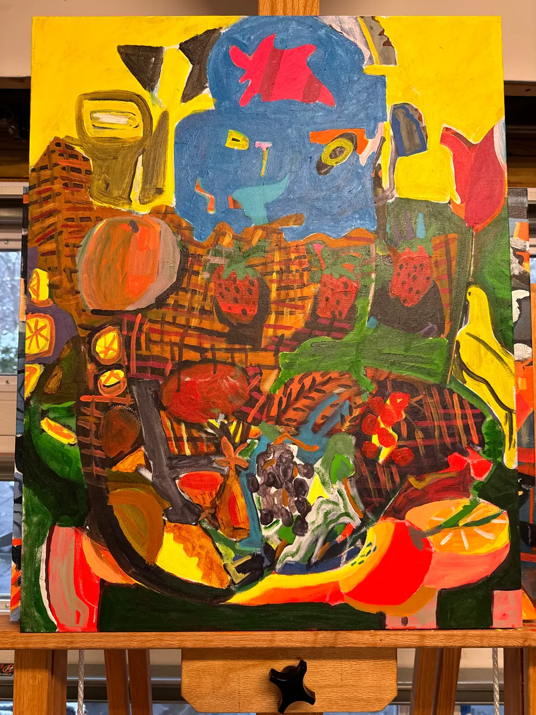 Painting by Michael Beckner
