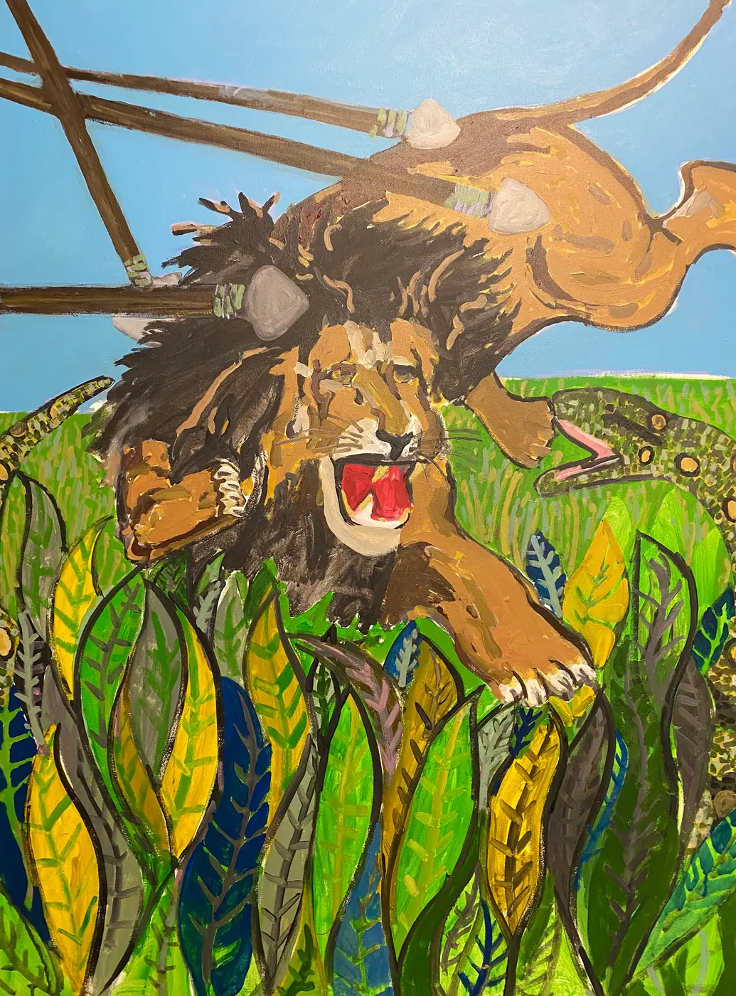 Painting by Michael Beckner