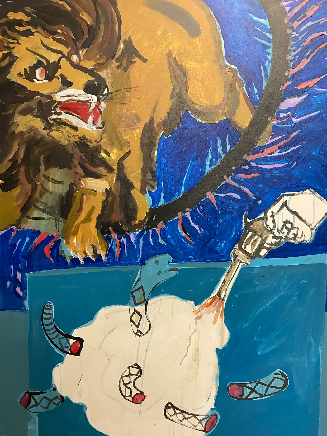 Painting by Michael Beckner