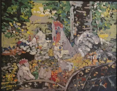 Painting by Michael Beckner
