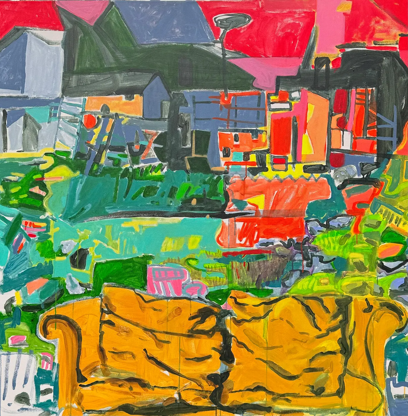 Painting by Michael Beckner