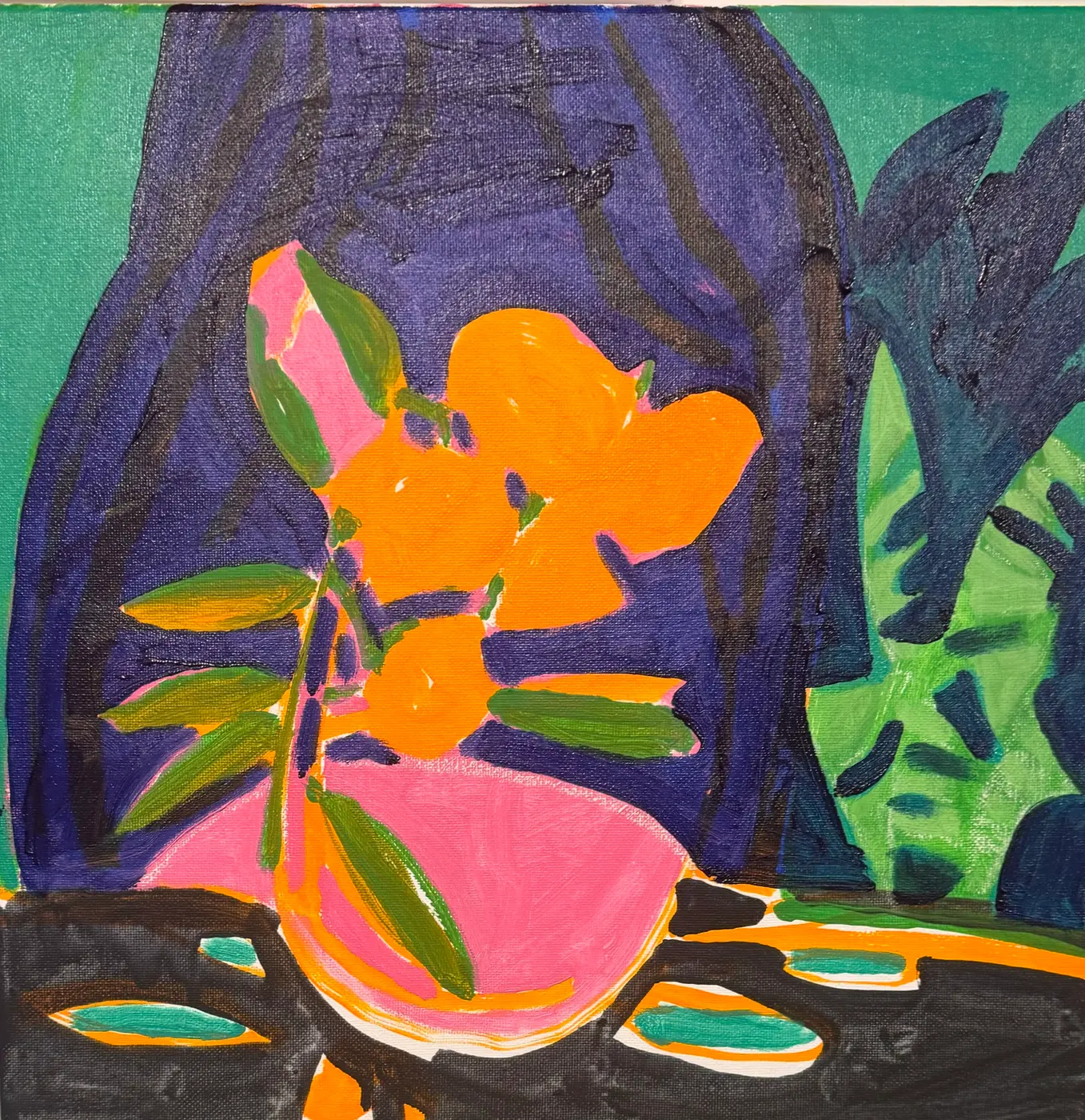 Painting by Michael Beckner