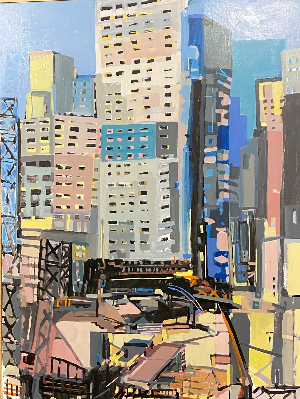 Painting by Michael Beckner