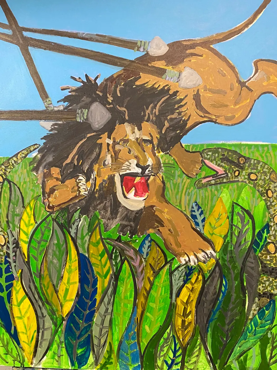 Painting by Michael Beckner