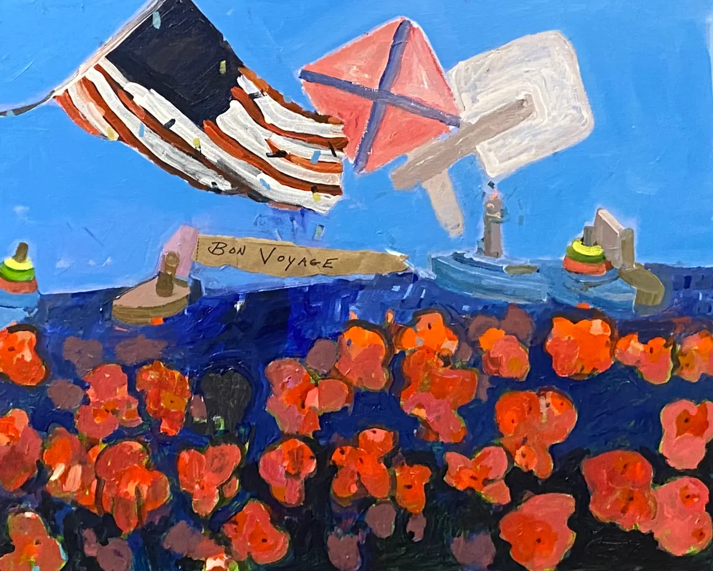 Painting by Michael Beckner