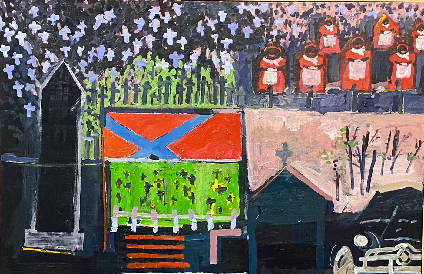 Painting by Michael Beckner