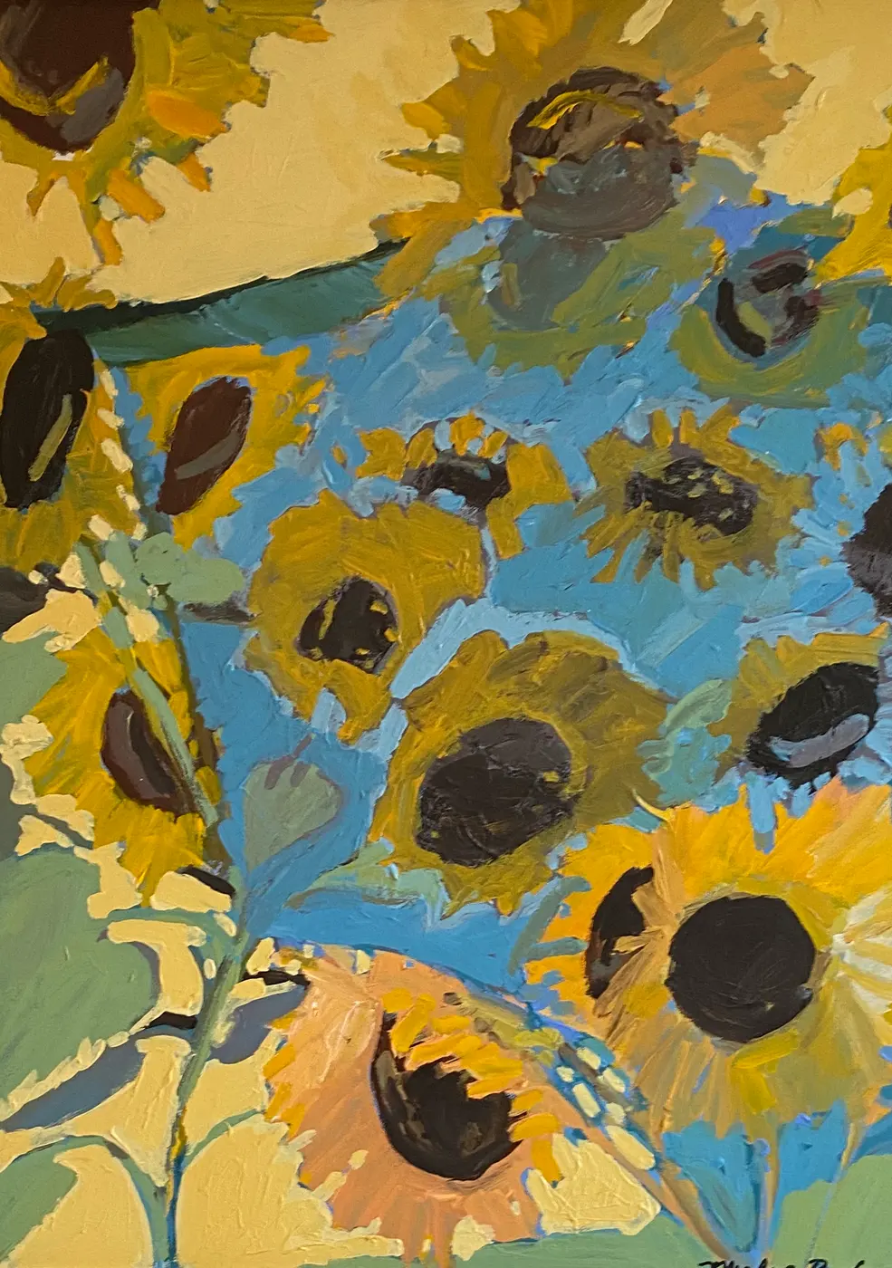 Painting by Michael Beckner
