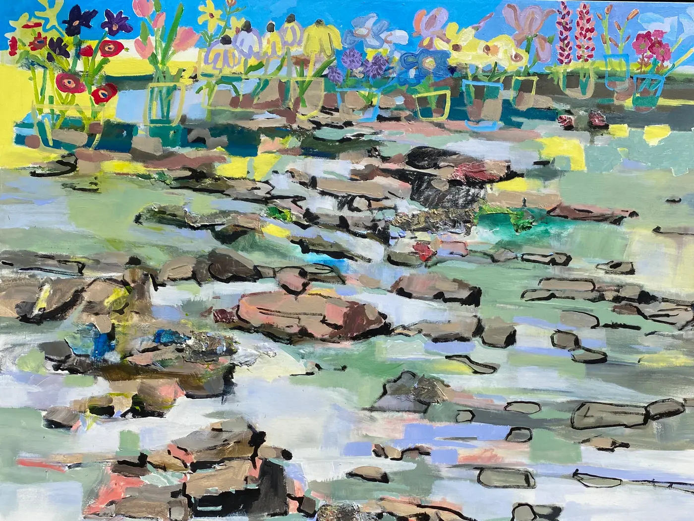 Painting by Michael Beckner