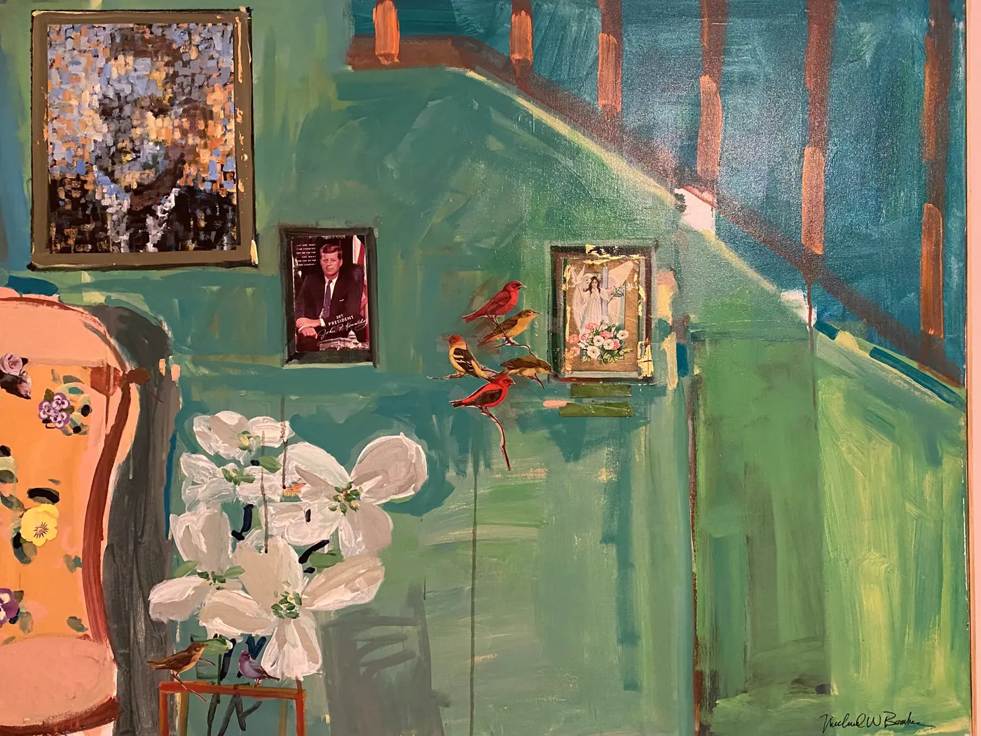 Painting by Michael Beckner