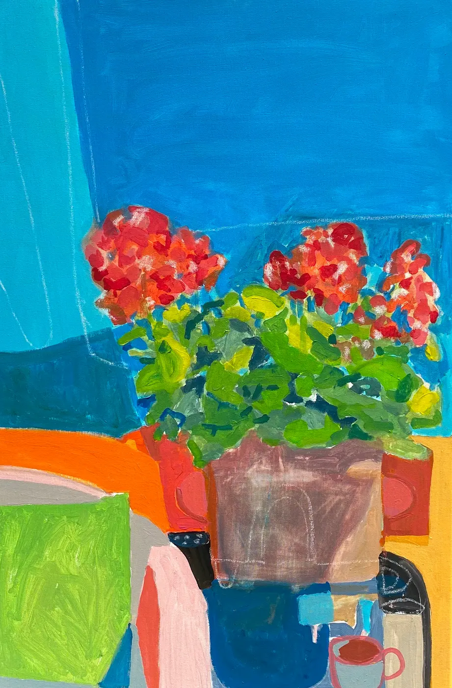 Painting by Michael Beckner
