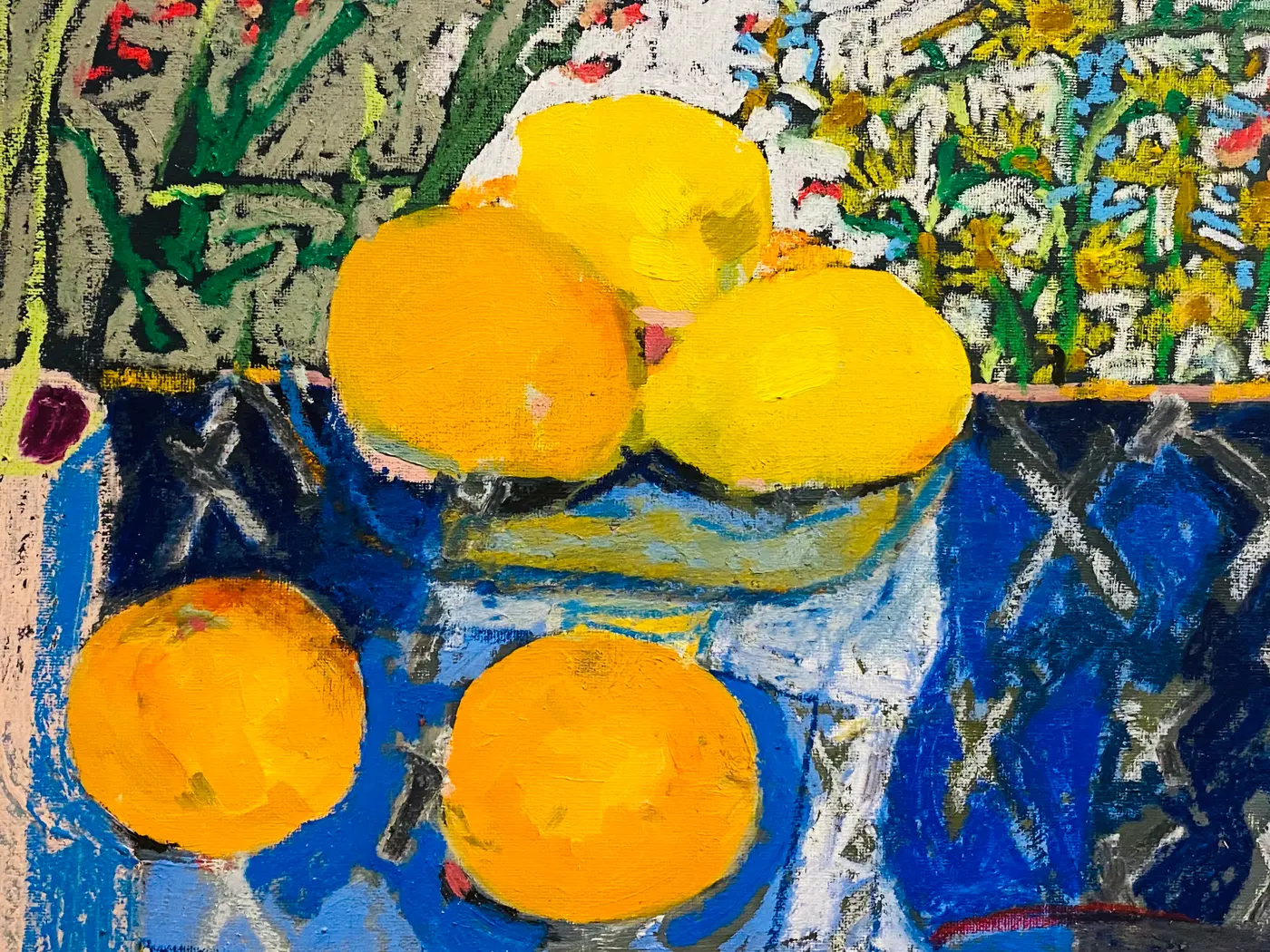 Painting by Michael Beckner