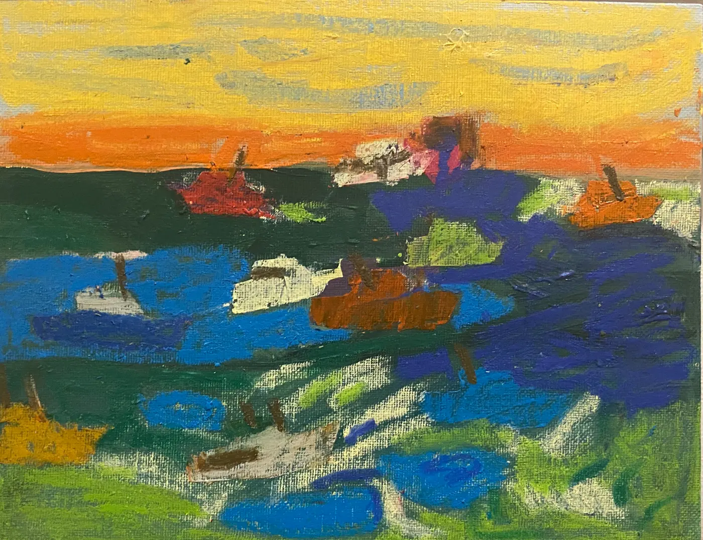 Painting by Michael Beckner
