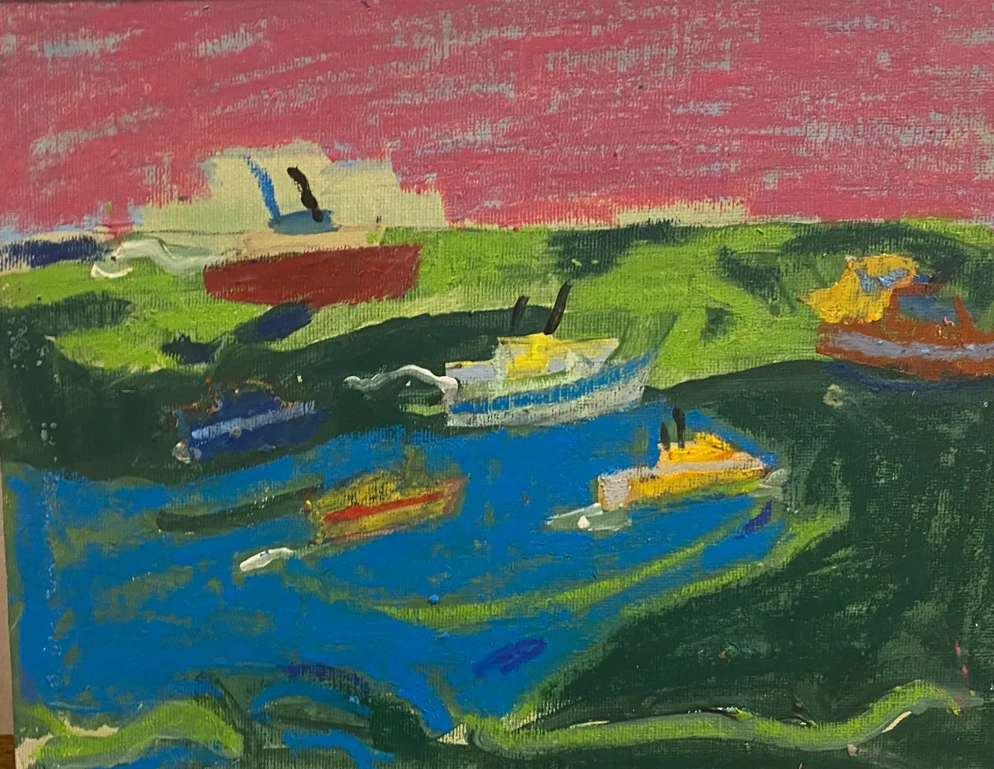 Painting by Michael Beckner