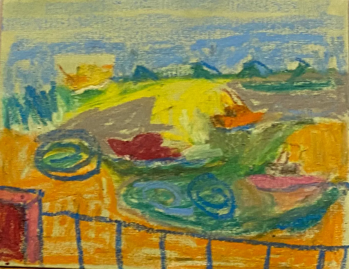 Painting by Michael Beckner