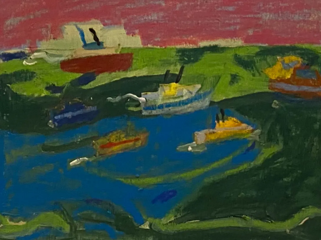 Painting by Michael Beckner