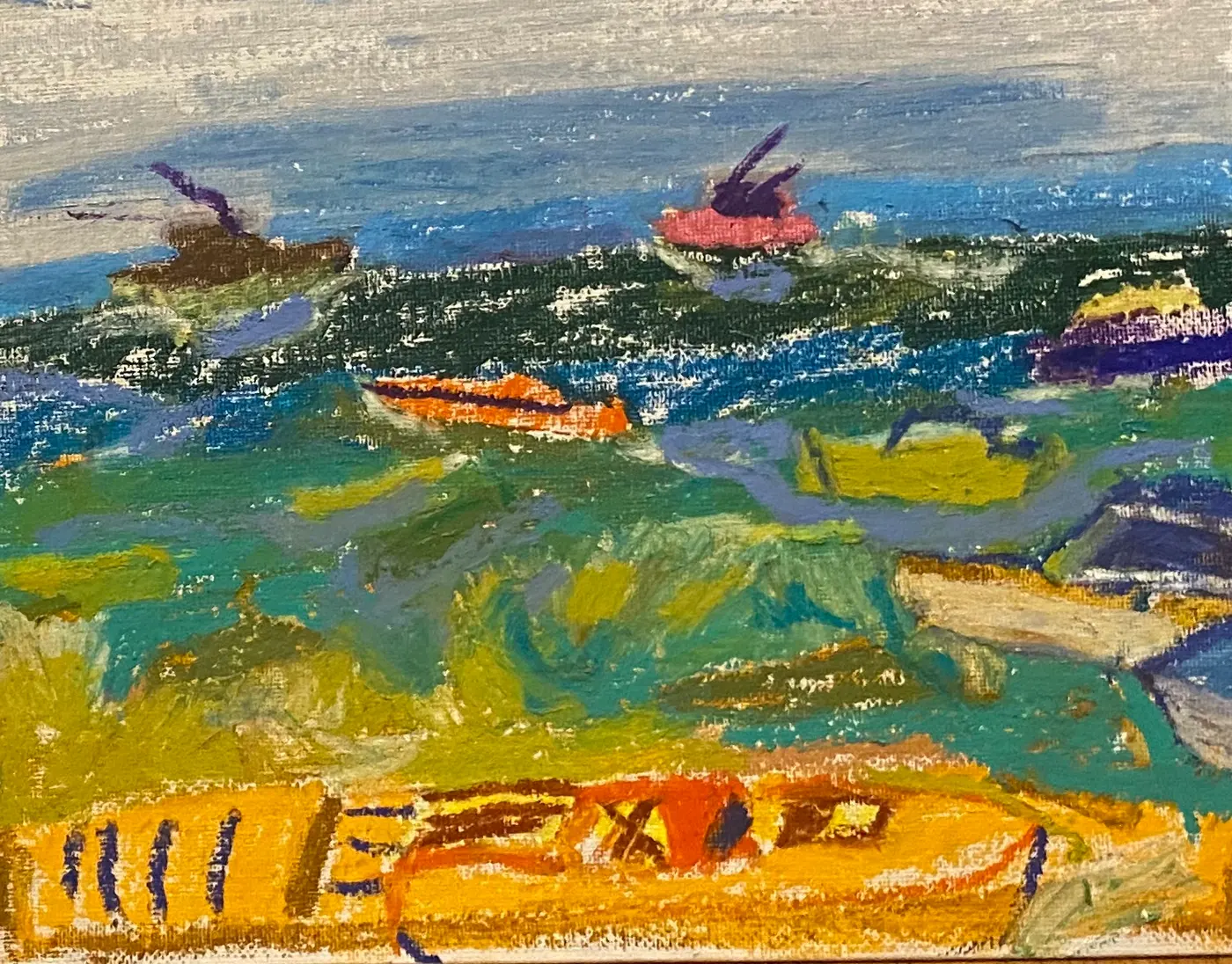 Painting by Michael Beckner