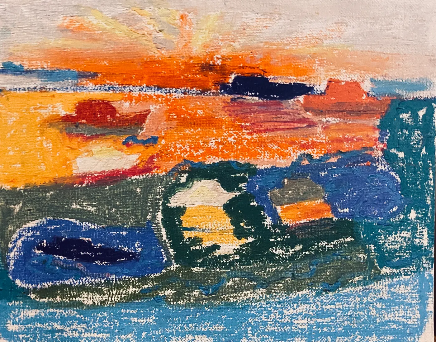 Painting by Michael Beckner