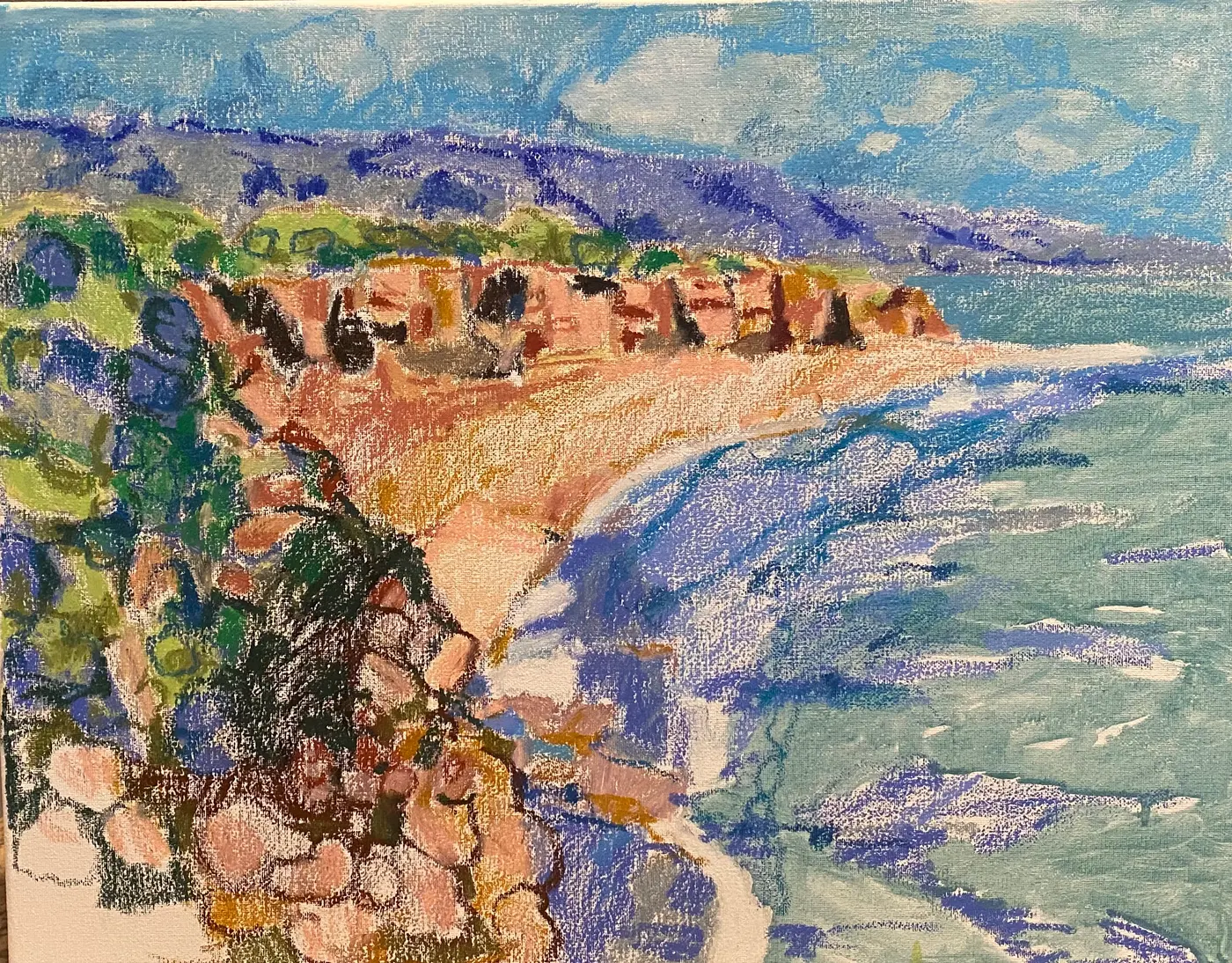 Painting by Michael Beckner