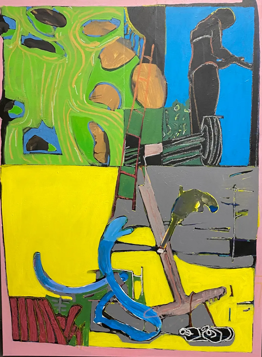 Painting by Michael Beckner