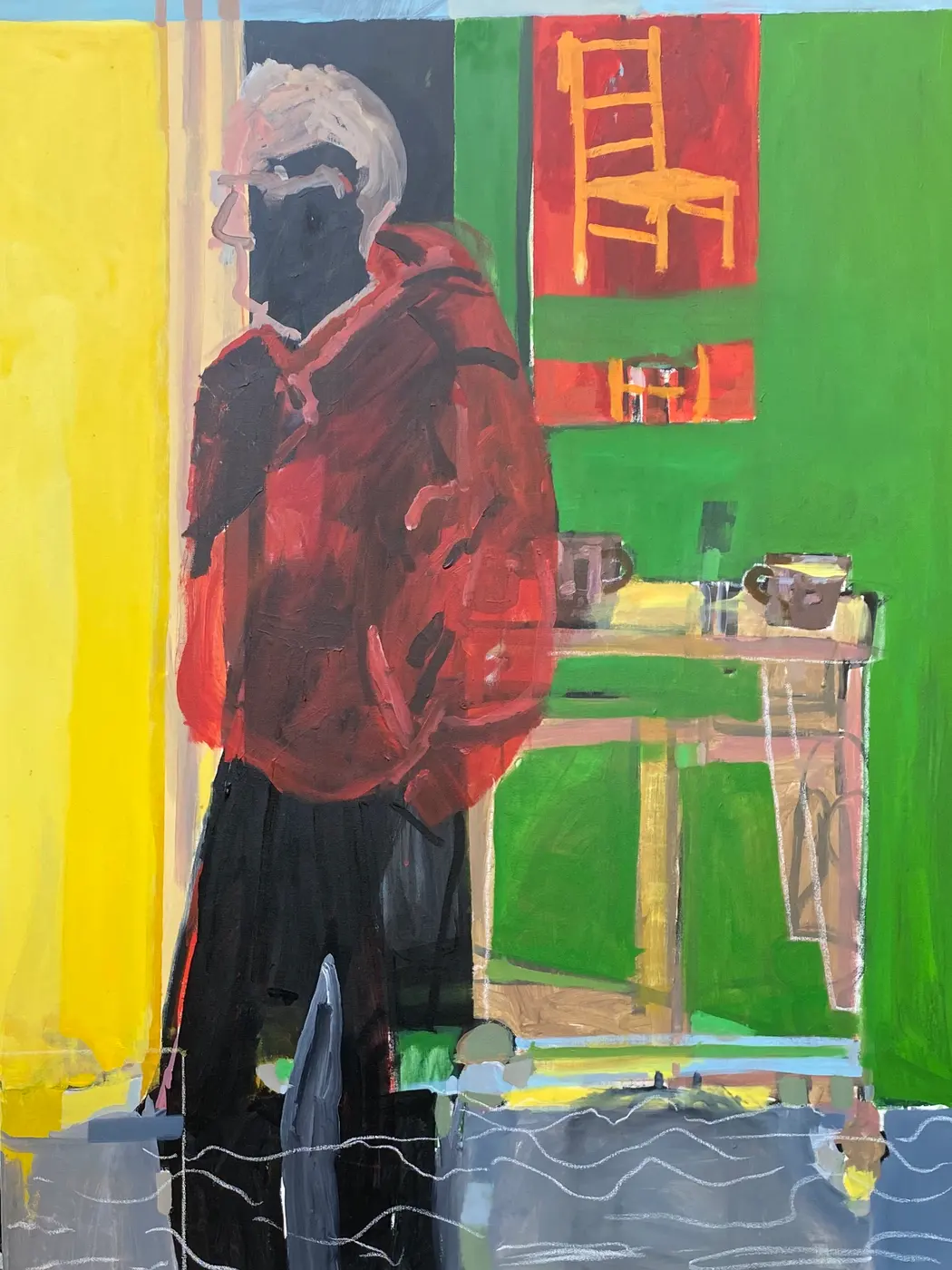 Painting by Michael Beckner