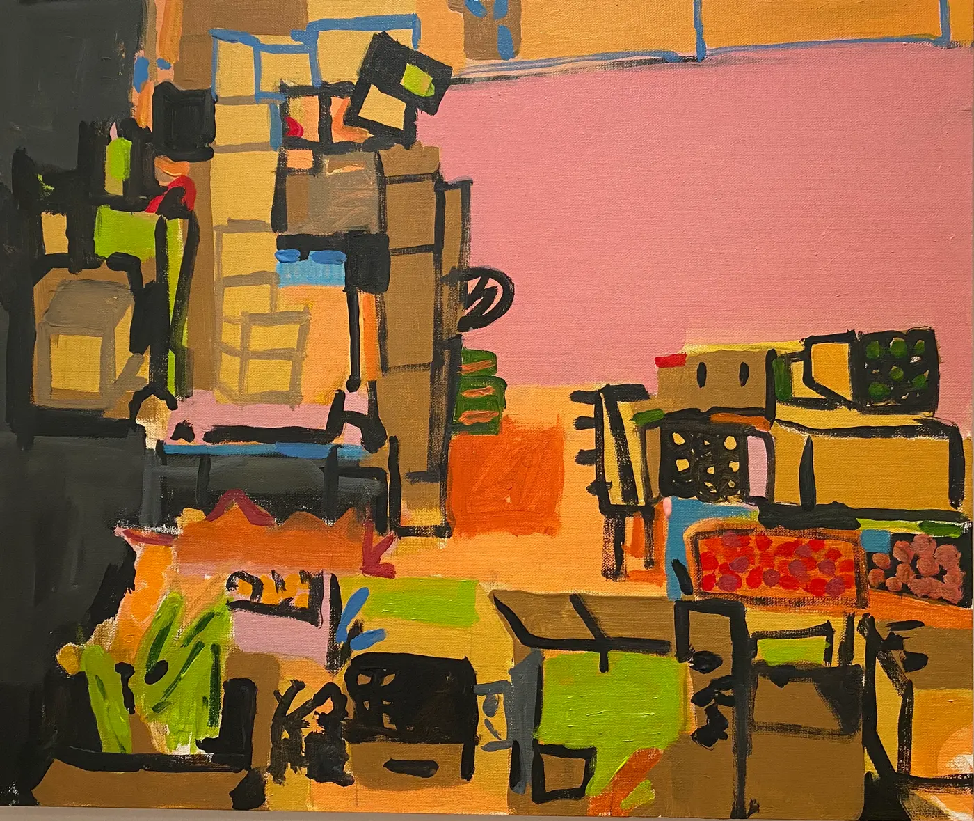 Painting by Michael Beckner