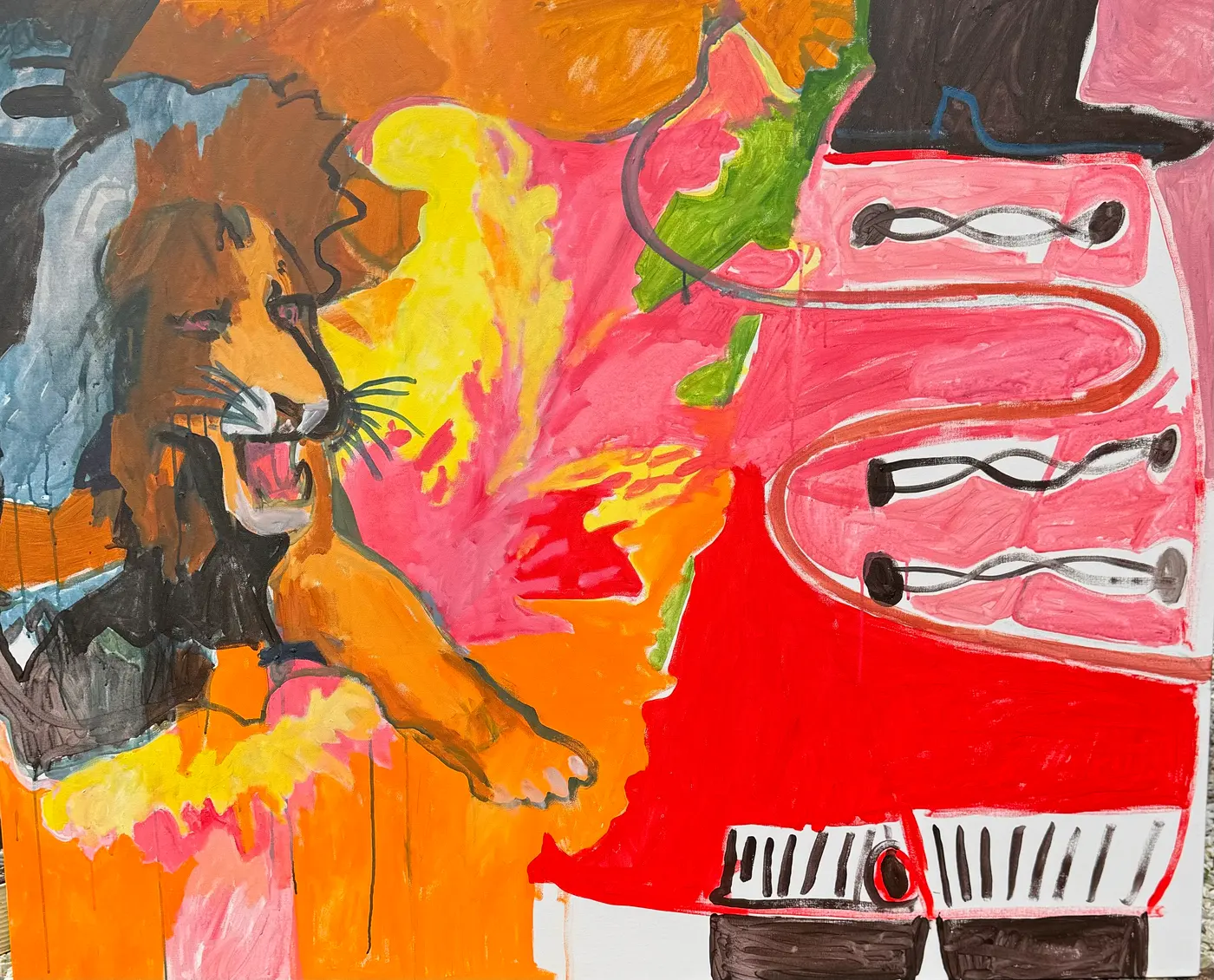 Painting by Michael Beckner