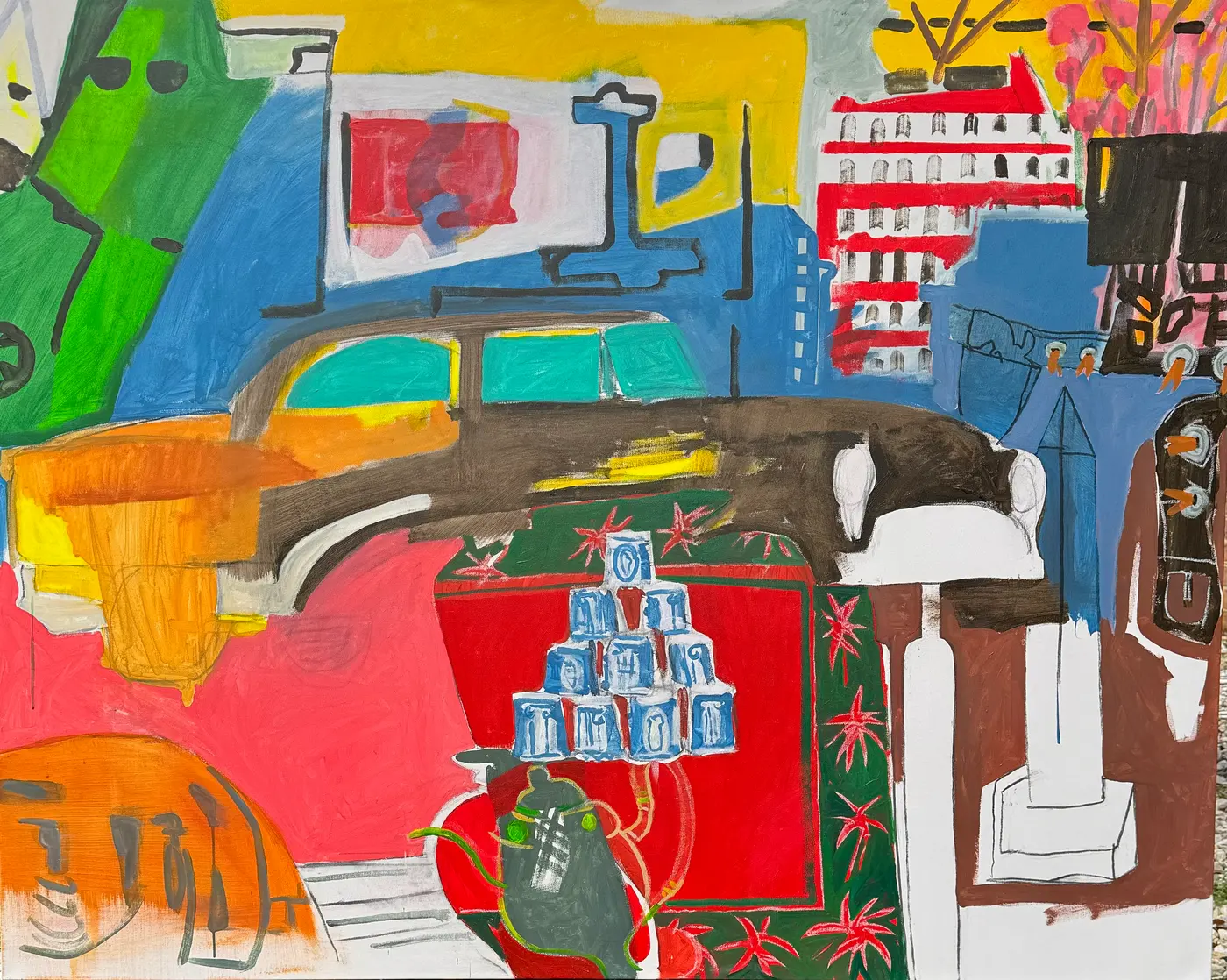 Painting by Michael Beckner