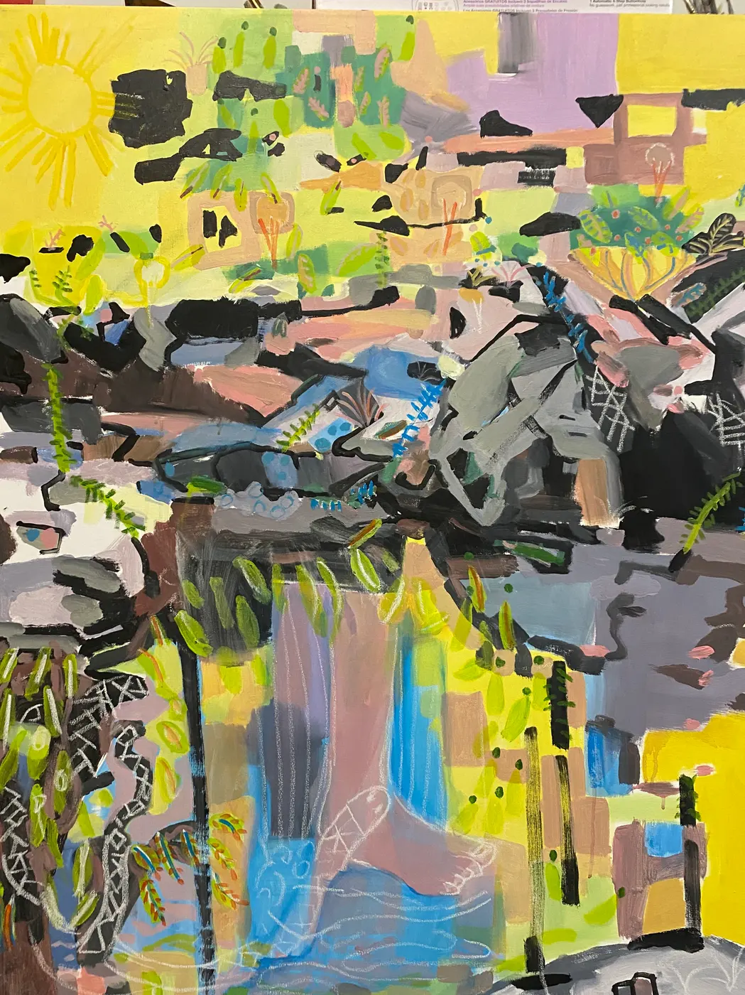 Painting by Michael Beckner