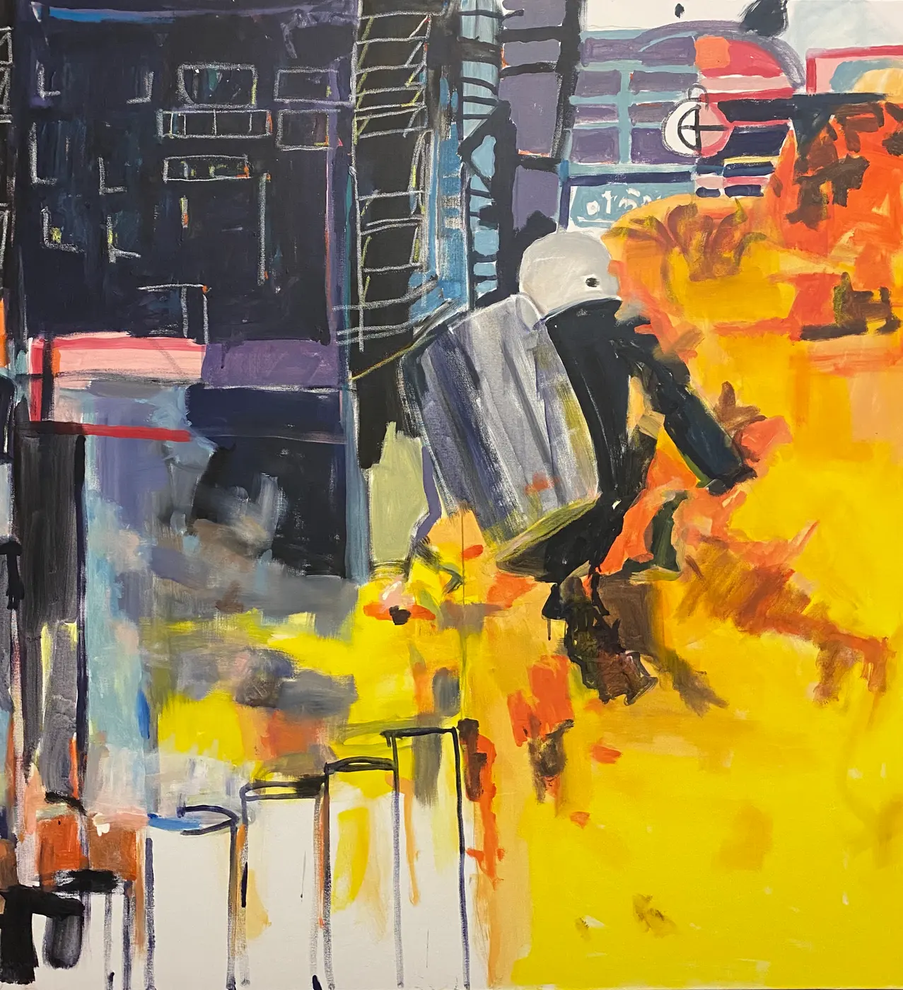 Painting by Michael Beckner