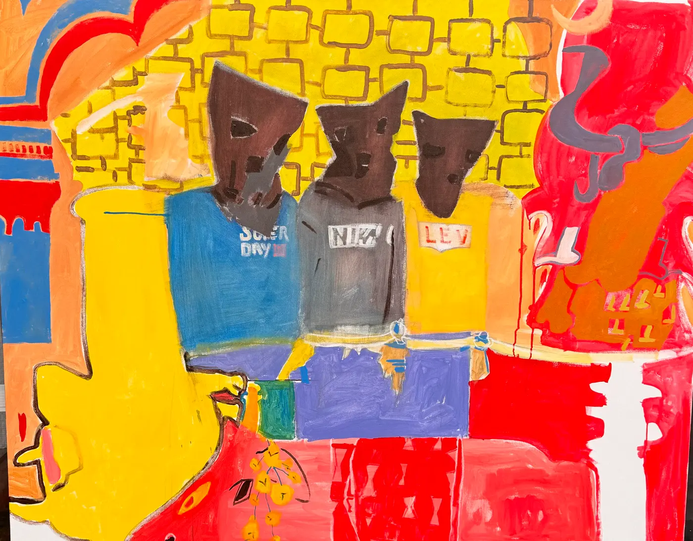 Painting by Michael Beckner