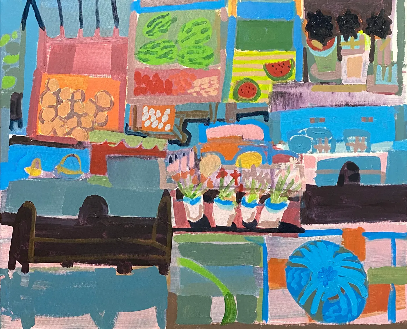 Painting by Michael Beckner