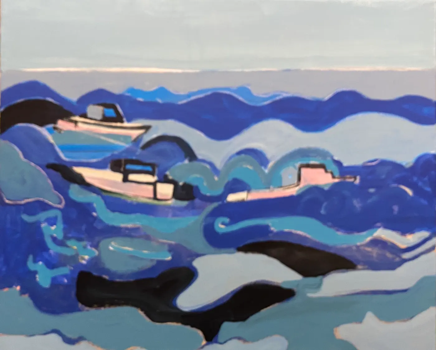 Painting by Michael Beckner