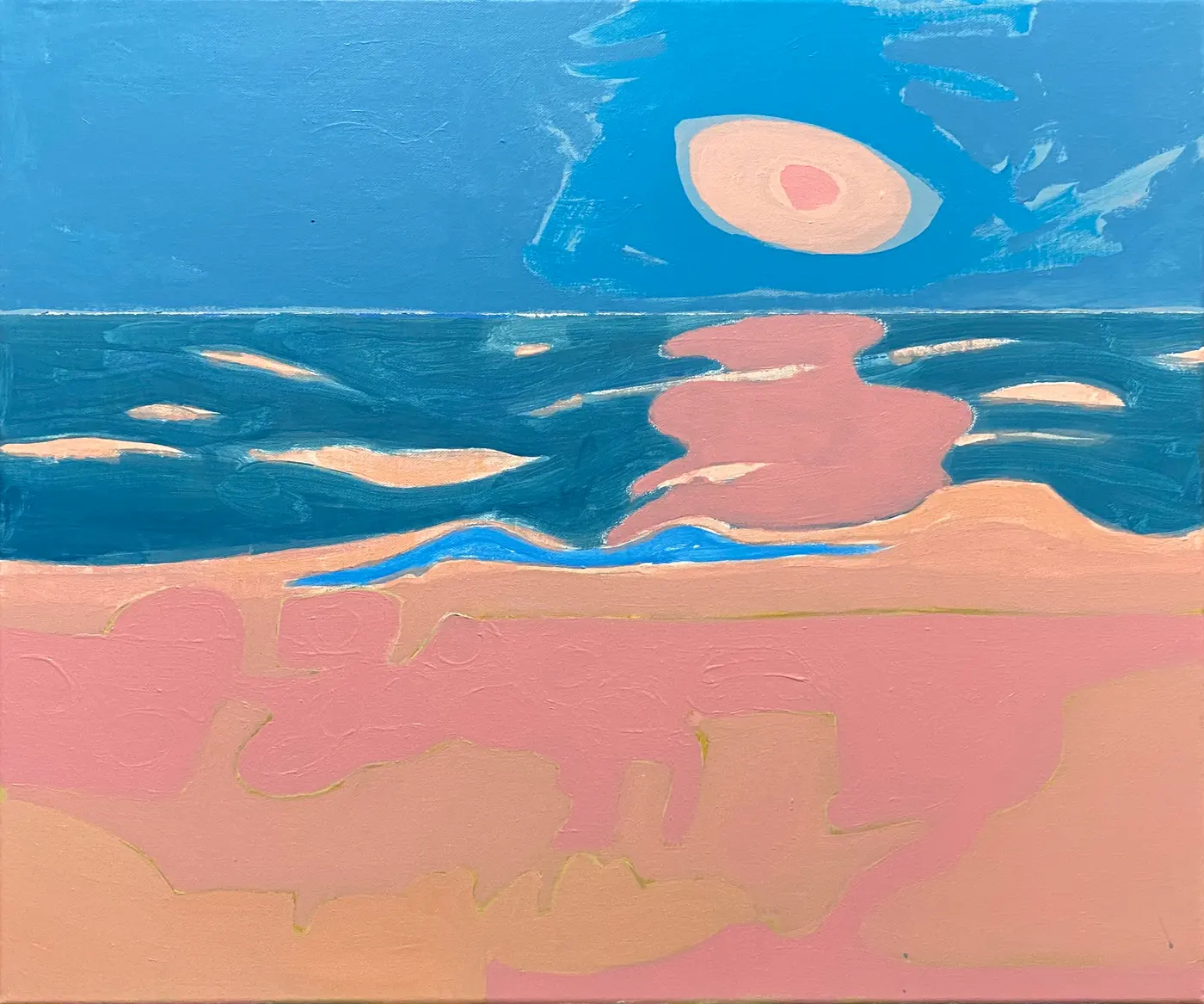 Painting by Michael Beckner