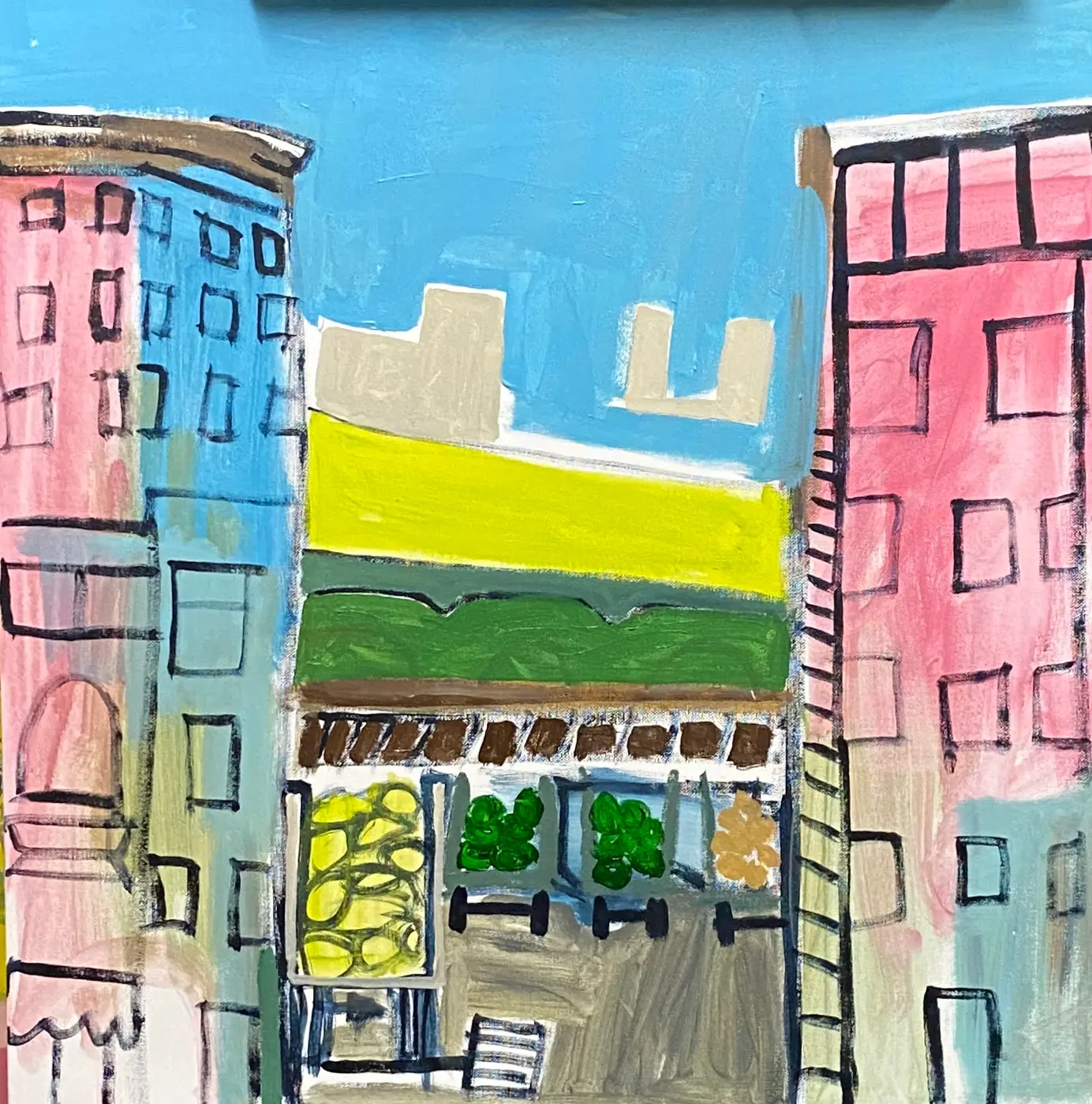 Painting by Michael Beckner