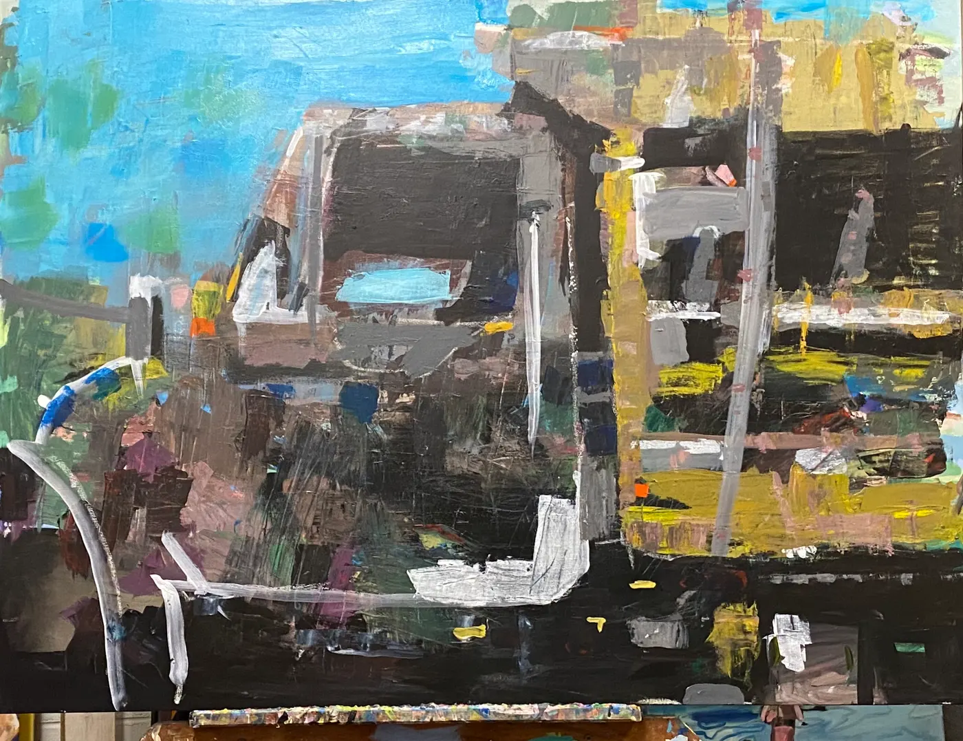 Painting by Michael Beckner