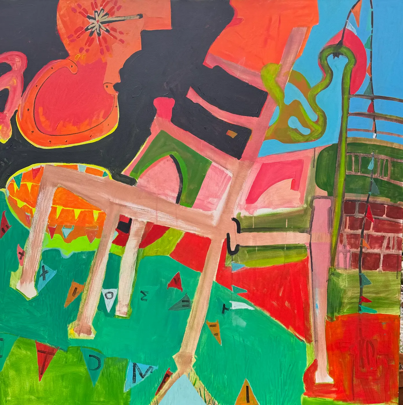 Painting by Michael Beckner
