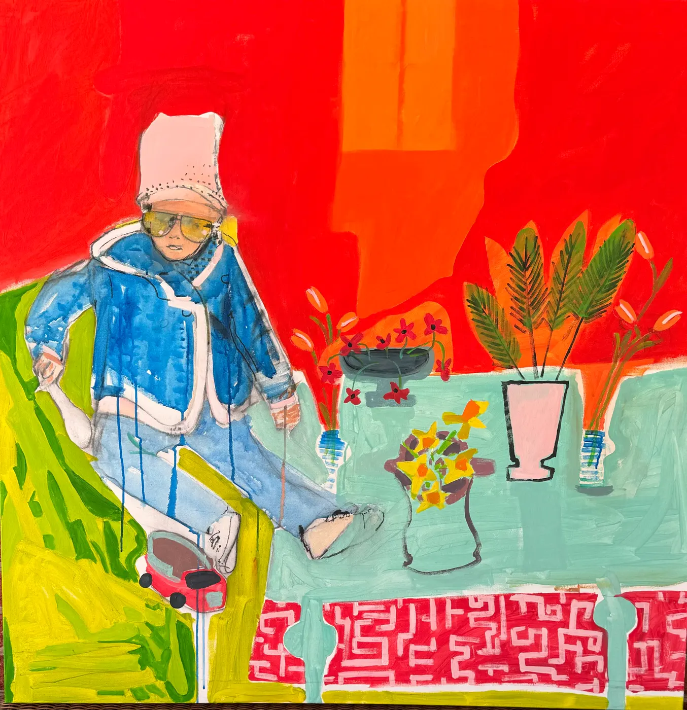 Painting by Michael Beckner